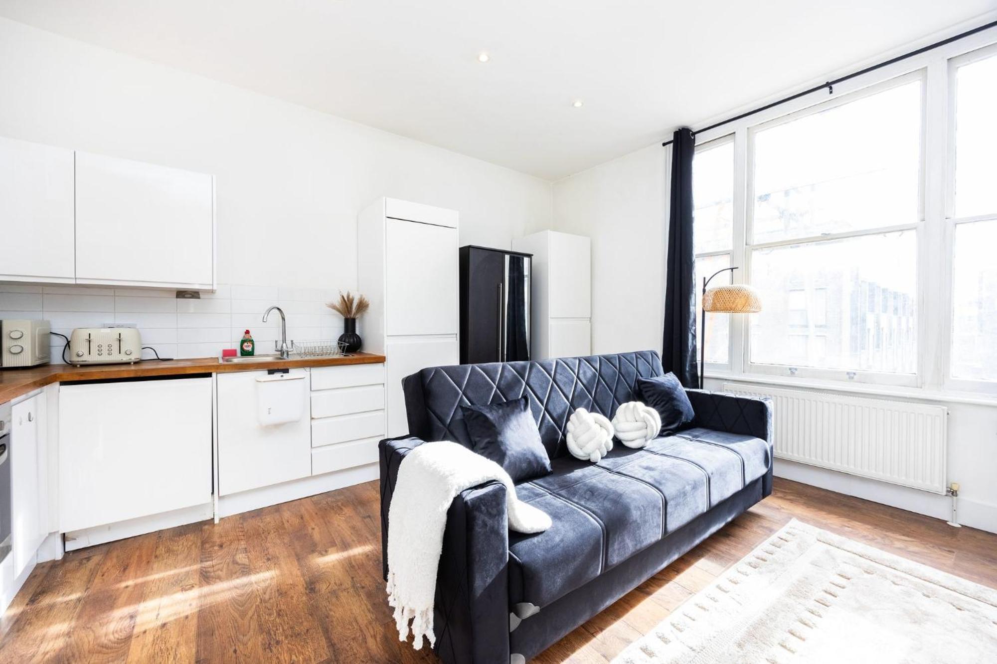Stylish Studio Apartment In Fulham London Exterior photo