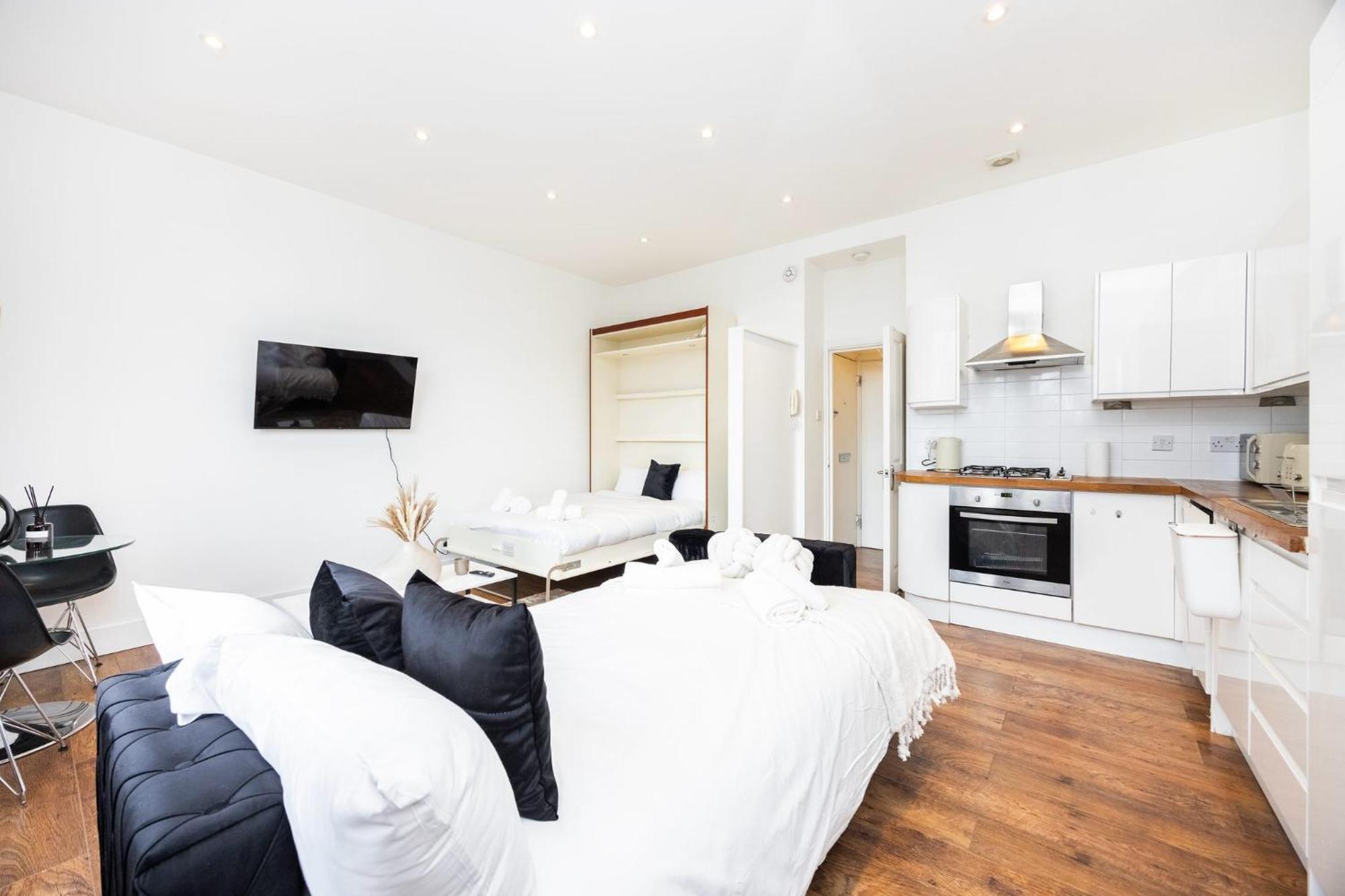 Stylish Studio Apartment In Fulham London Exterior photo